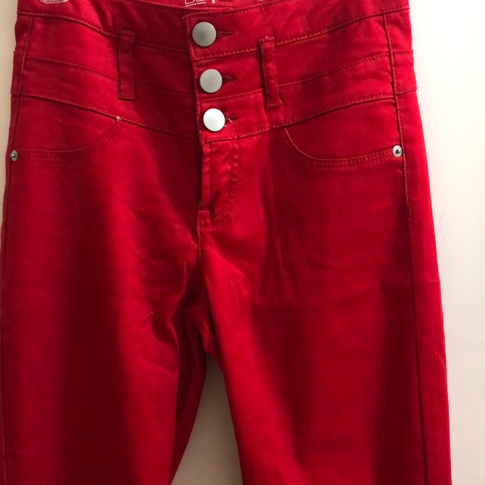Red pants(never worn) - Picture 5 of 5
